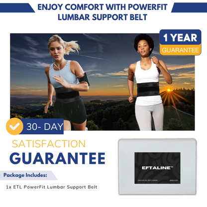 Eftaline™ PowerFit Dual-Pull Lumbar Support Belt