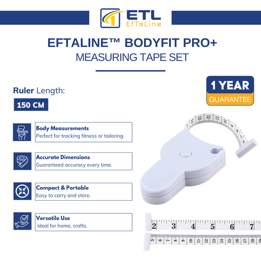 Eftaline™ BodyFit Pro Measuring Tape Set