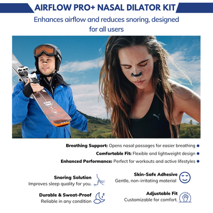 Eftaline™ AirFlow Pro+ Nasal Dilator Kit